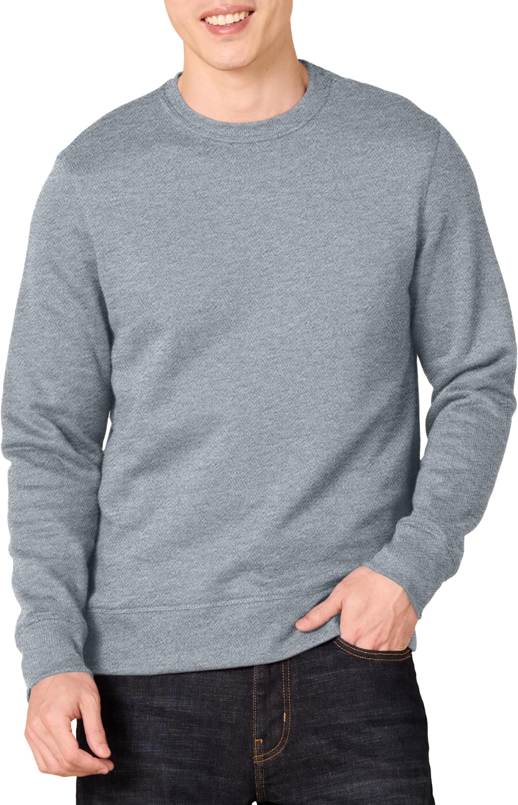 Men's Fleece Crewneck Sweatshirt (Available in Big & Tall)