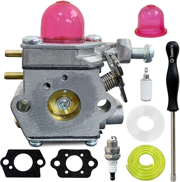 Ruixing OEM 753-06190 Carburetor for Craftsman WS2200 WC2200 WS210 WC210 Bolens BL110 BL160 Troy Bilt TB22 TB22EC TB32EC TB42EC TB80EC TB2040XP 25cc 27cc MTD Trimmer weed eater Murray M2500 M2510
