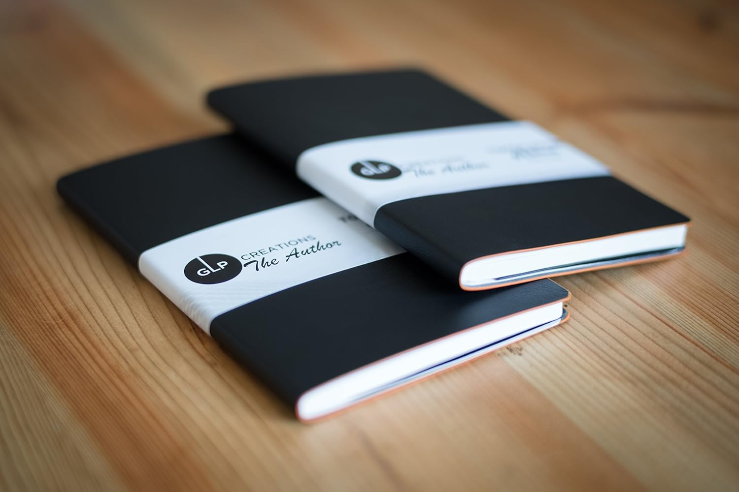 fountain pen notebook, Tomoe River paper, The Author (Black/Lined)