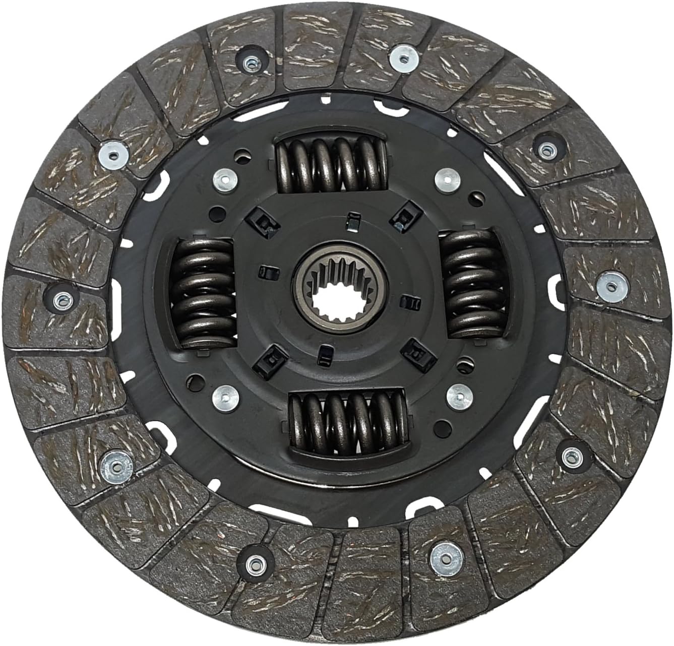 Clutch Kit (6-Speed; 03-058) | Compatiblewith Cooper Base Clubman Pepper Salt Hatchback Convertible 2007-2011 1.6L l4 GAS DOHC | Naturally Aspirated HD Woven Organic Sprung Disc