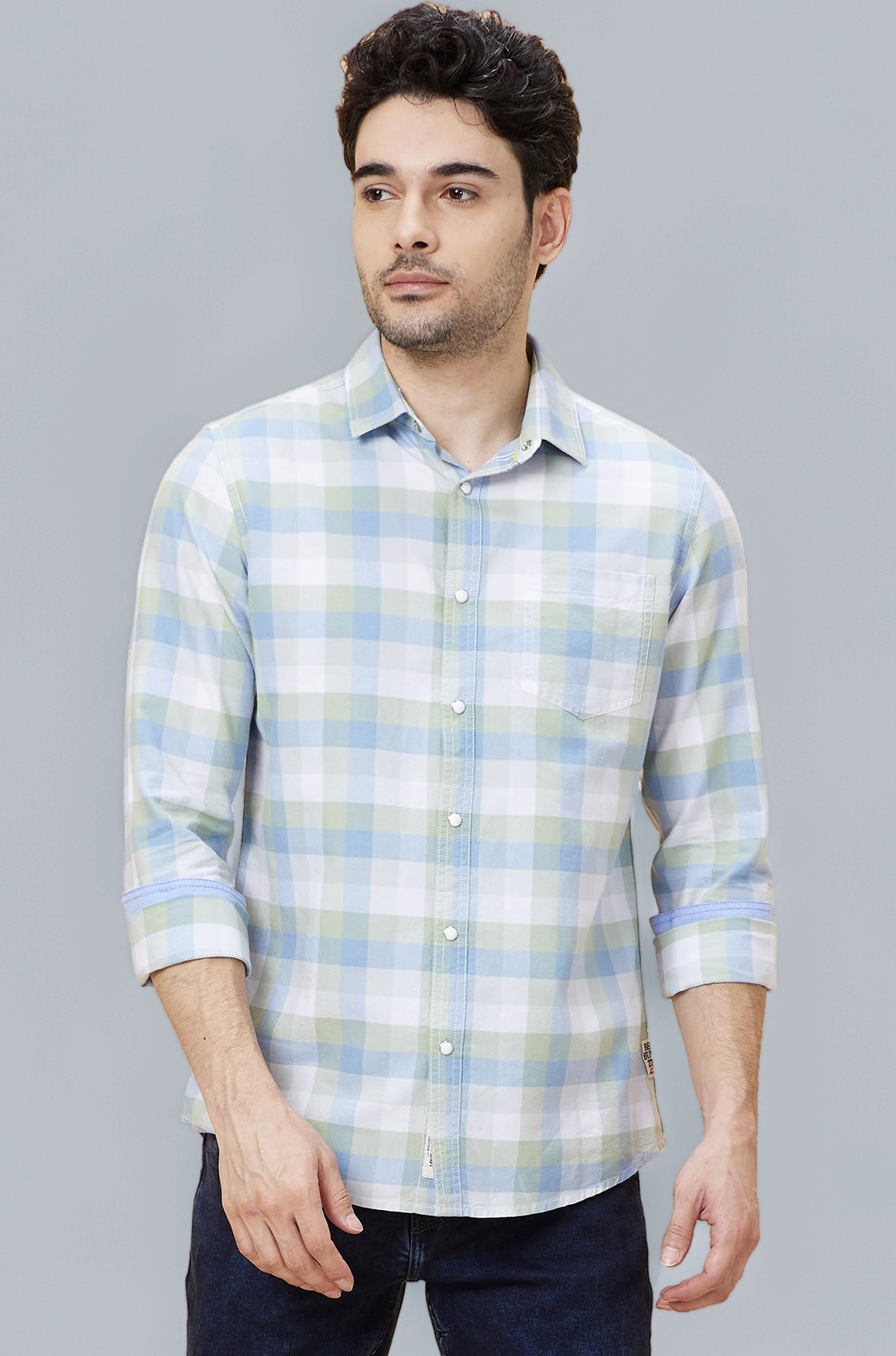 Garments Mens-Top Shirts White/Beige