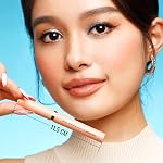 Oulac Champagne Nude Bâton de paupière – Crayon Twist-Up, texture crémeuse et mélangée, végétalien & Maquillage des yeux sans cruauté, 1.25g, 11 Heure d'or