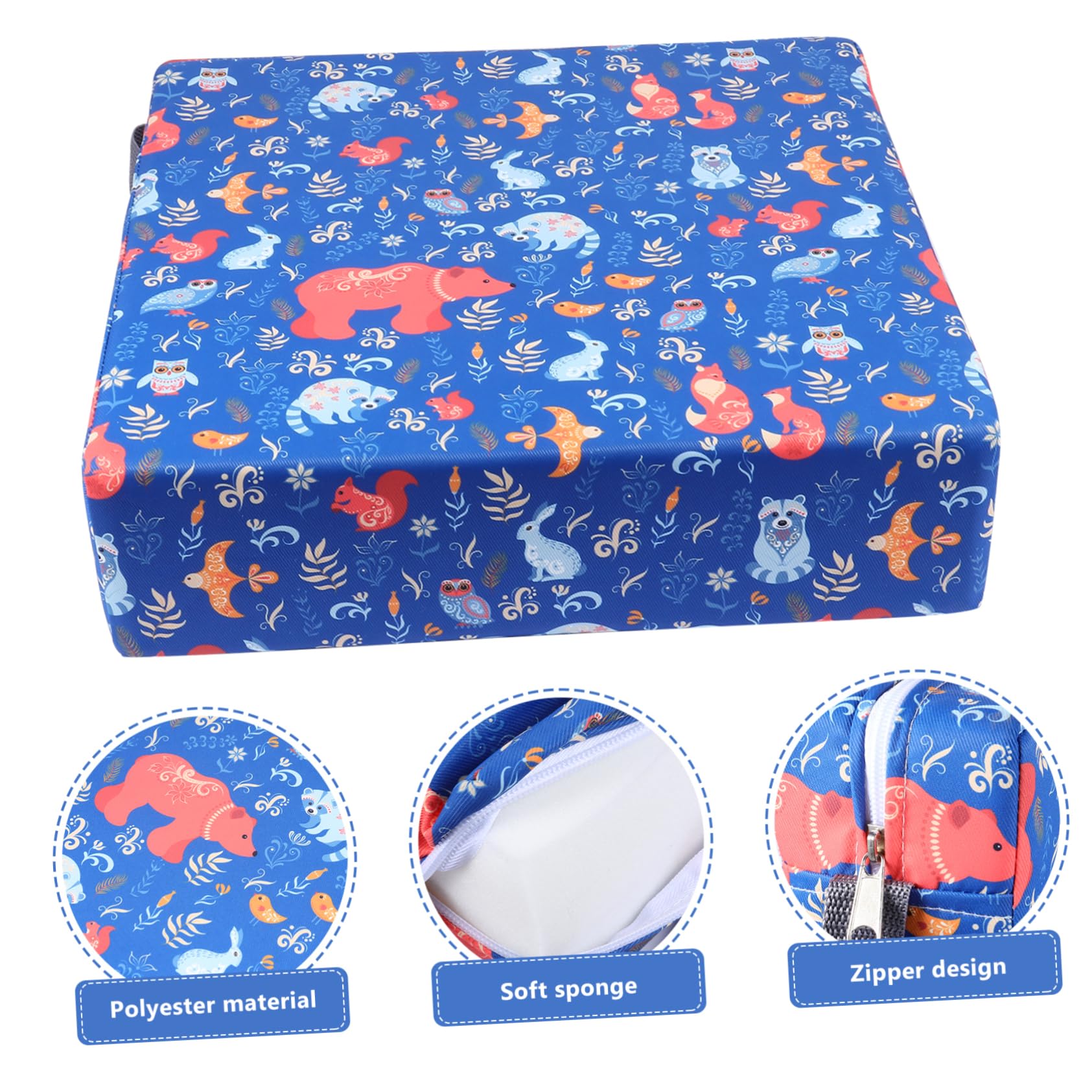 Cojín Antisalpicaduras para Portátil Infantil Desmontable Silla Elevador