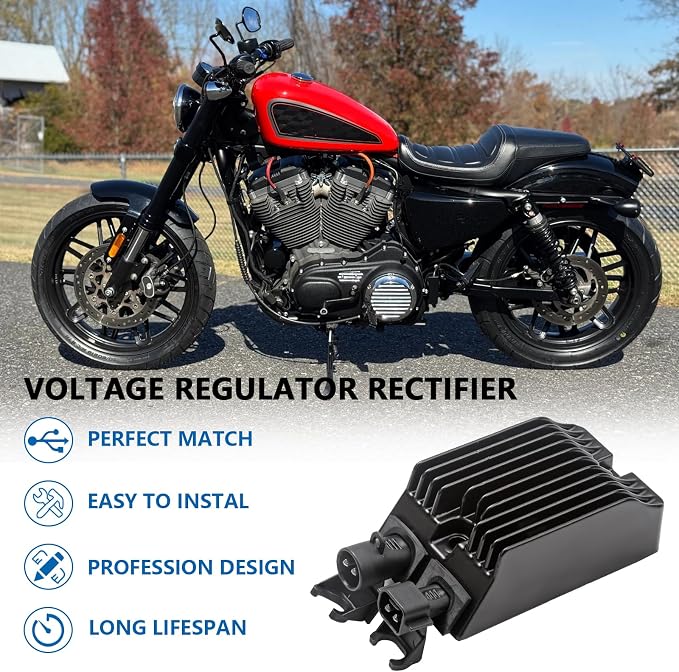 Regulador de Voltaje para Harley Davidson Sportster miniatura 3