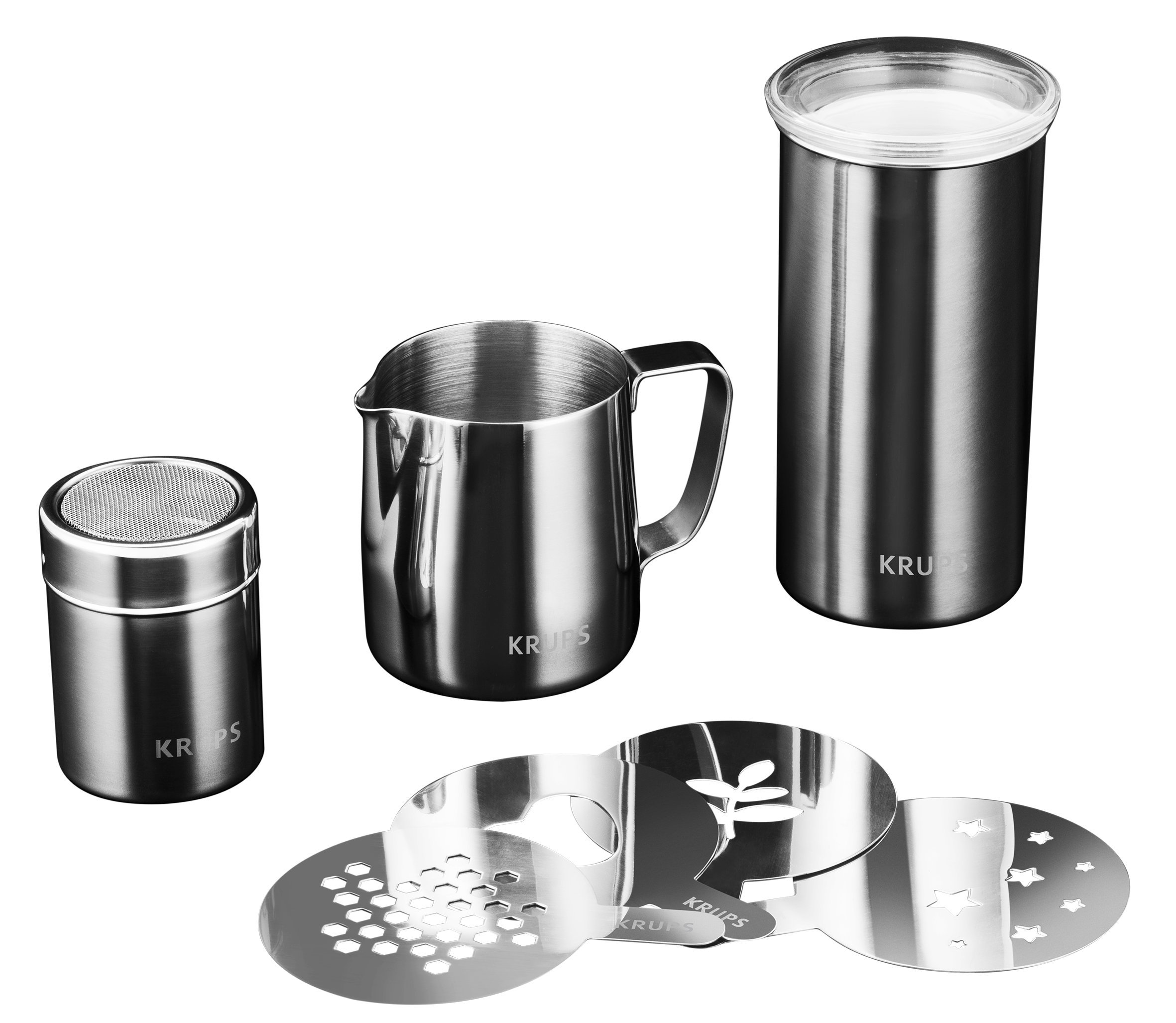 Krups XS8020 - Accesorios para cafetera, acero inoxidable, plateado