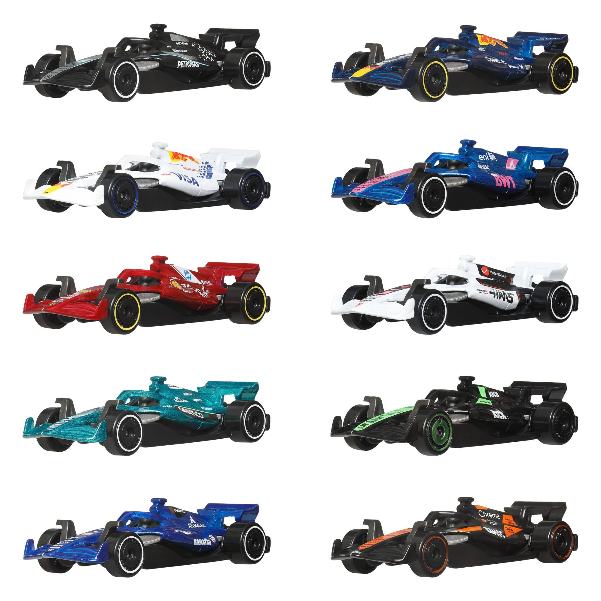 ​Hot Wheels Formula 1 2025 10-Pack
