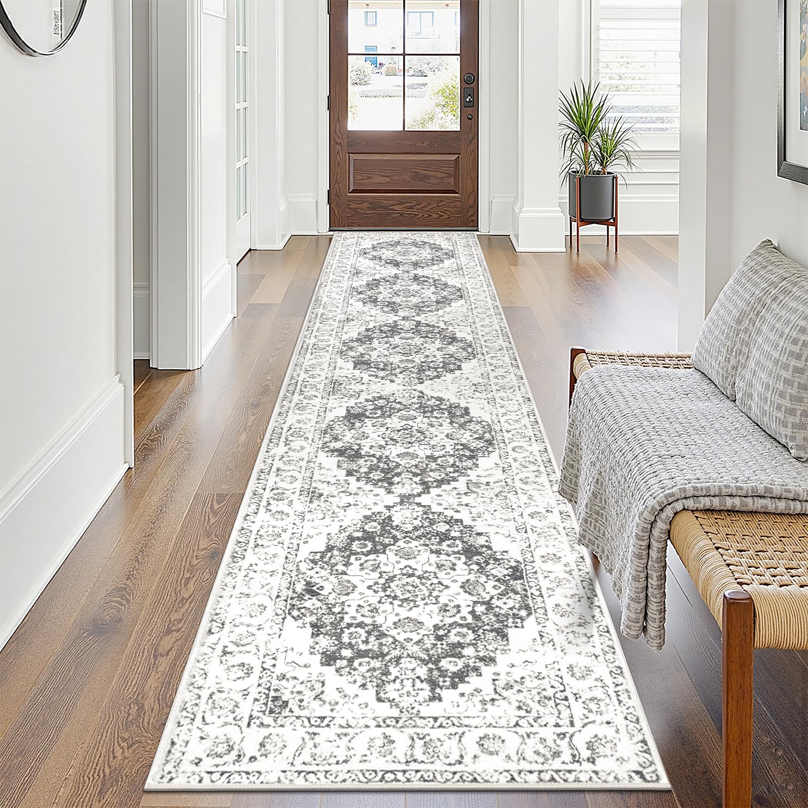 Amazon.com: Pauwer Hallway Runner Rug 2x10, Long Washable Kitchen