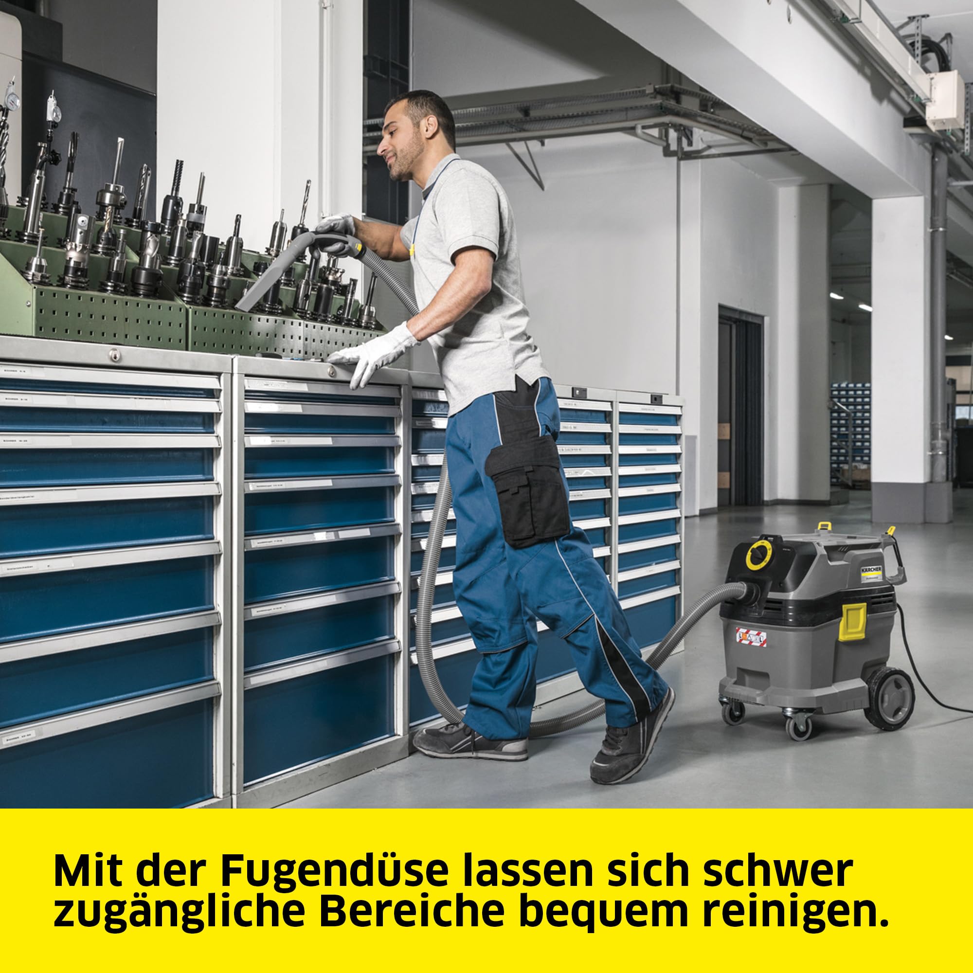 KÄRCHER Nass-/Trockensauger NT 30/1 Tact L, 30-l-Behälter, grau