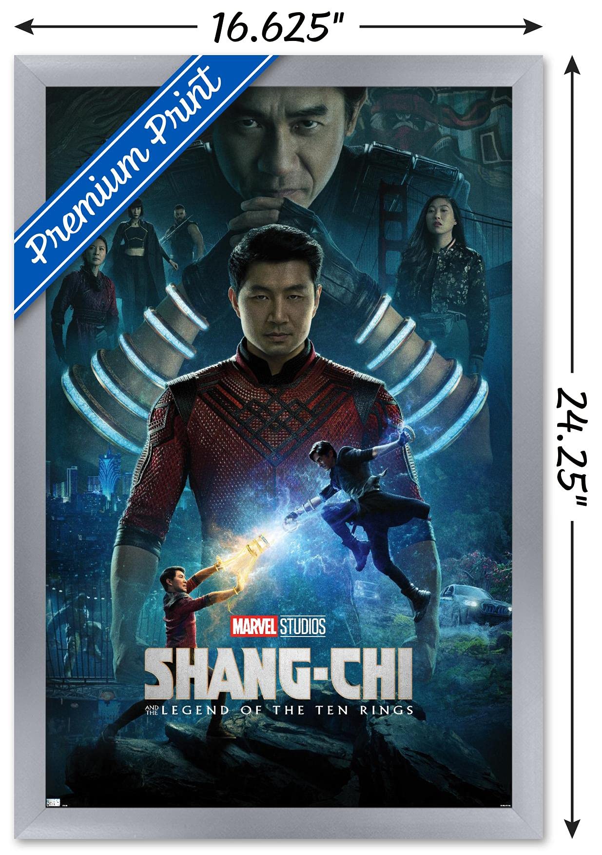 シャンチー ポスター Amazon.co.jp: Trends Internationalマーベルシャンチーと10リングの