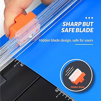 切切ページ Amazon.com: Evteck Paper Cutter 12 Inch Paper Trimmer Slider