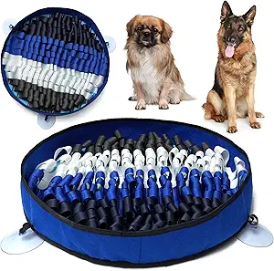 Snuffle Mat for Dogs Small and Large Breed – Interactive Feed Game/Cat Dog Puzzle Toy That Helps with Stress Relief, Foraging Skills, Brain Stimulation and Boredom Dog Enrichment Toys