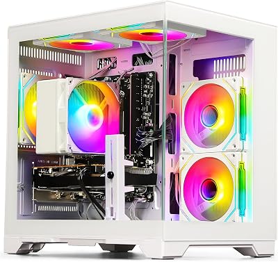 Gaming PC Desktop Computer - Ryzen 5 4500, Radeon RX 6500XT - best prebuilt gaming pc 1500 dollar may