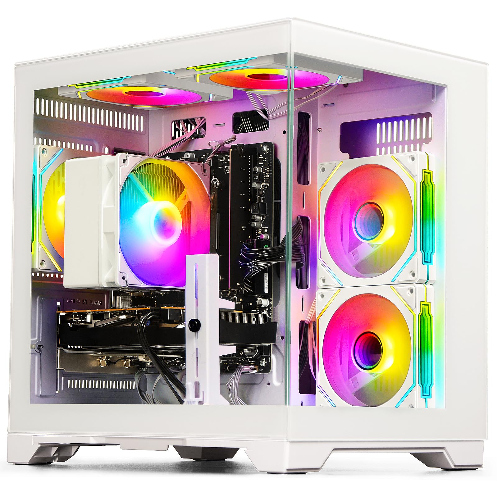 Amazon.com: LXZ Gaming PC Desktop - Ryzen 5 5500 | GeForce RTX