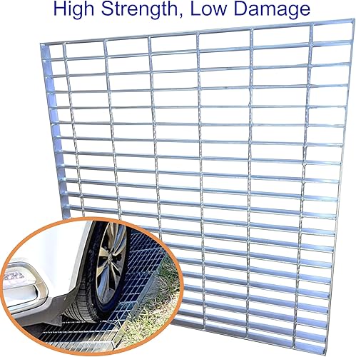 Miniatura 3 de Rejilla de drenaje de hierro fundido, cubierta de drenaje de 28 x 28 pulgadas, rejilla de canal clase B125, rejilla de alcantarillado duradera y