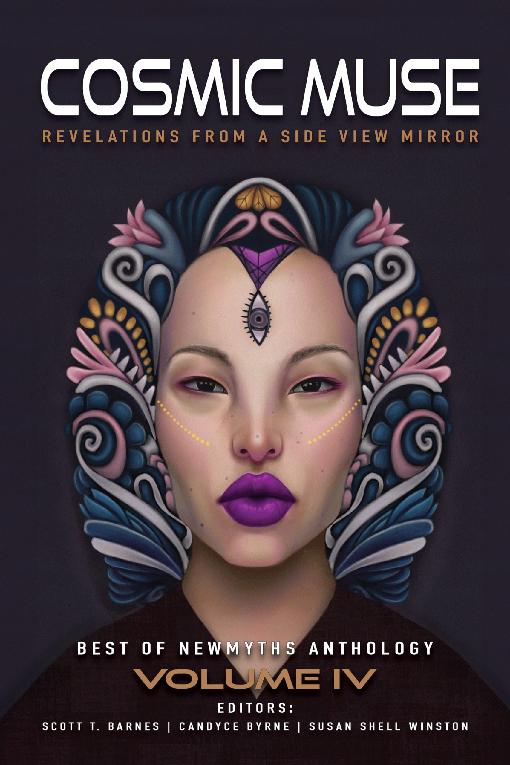 Cover of Cosmic Muse: Best of NewMyths Anthology Volume Four