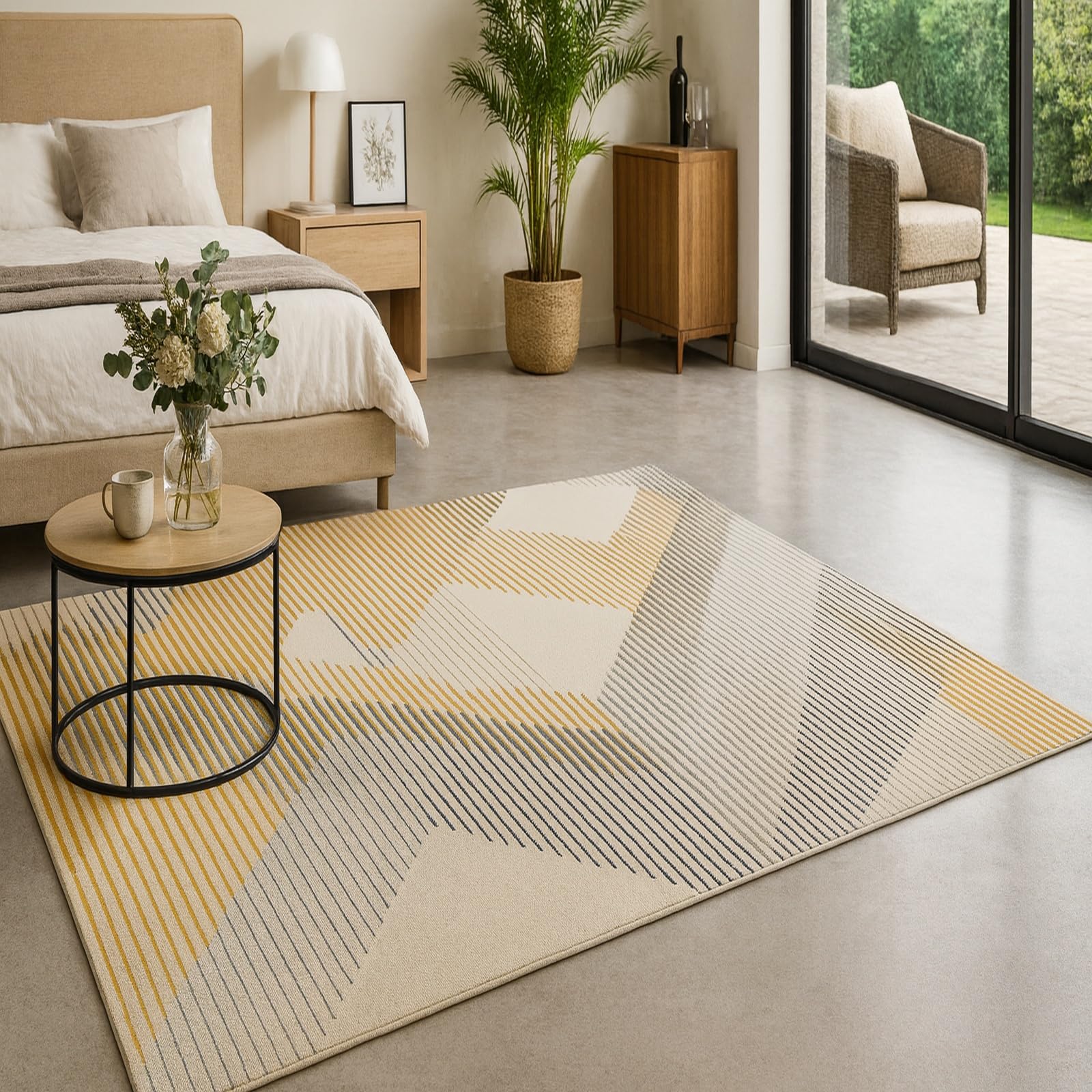 Tapis salon moderne lavable pour éliminer les taches tenaces et protéger les enfants