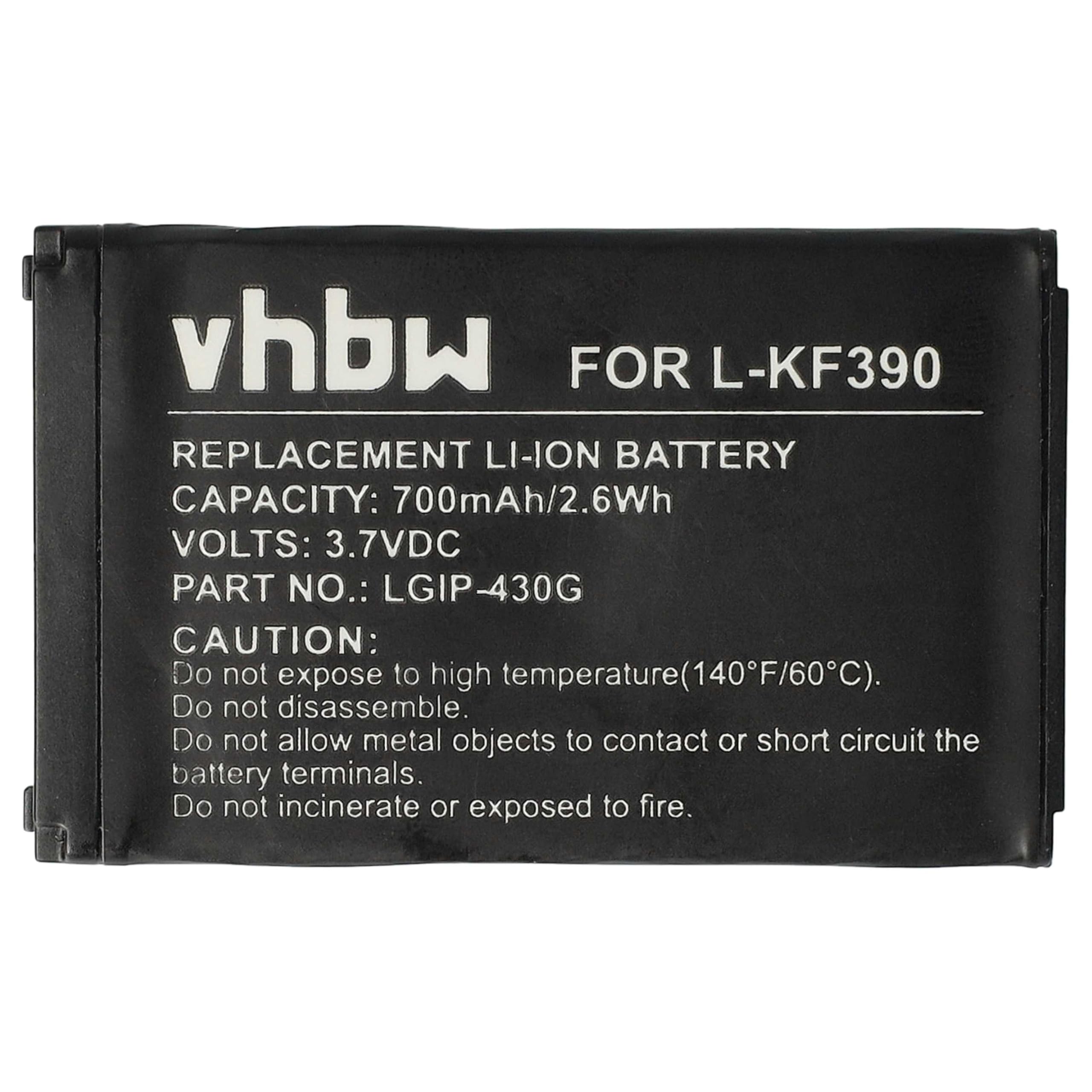 Batteria sostituisce Nokia BL-5CT per cellulare - 1200mAh 3,7V Li-Ion