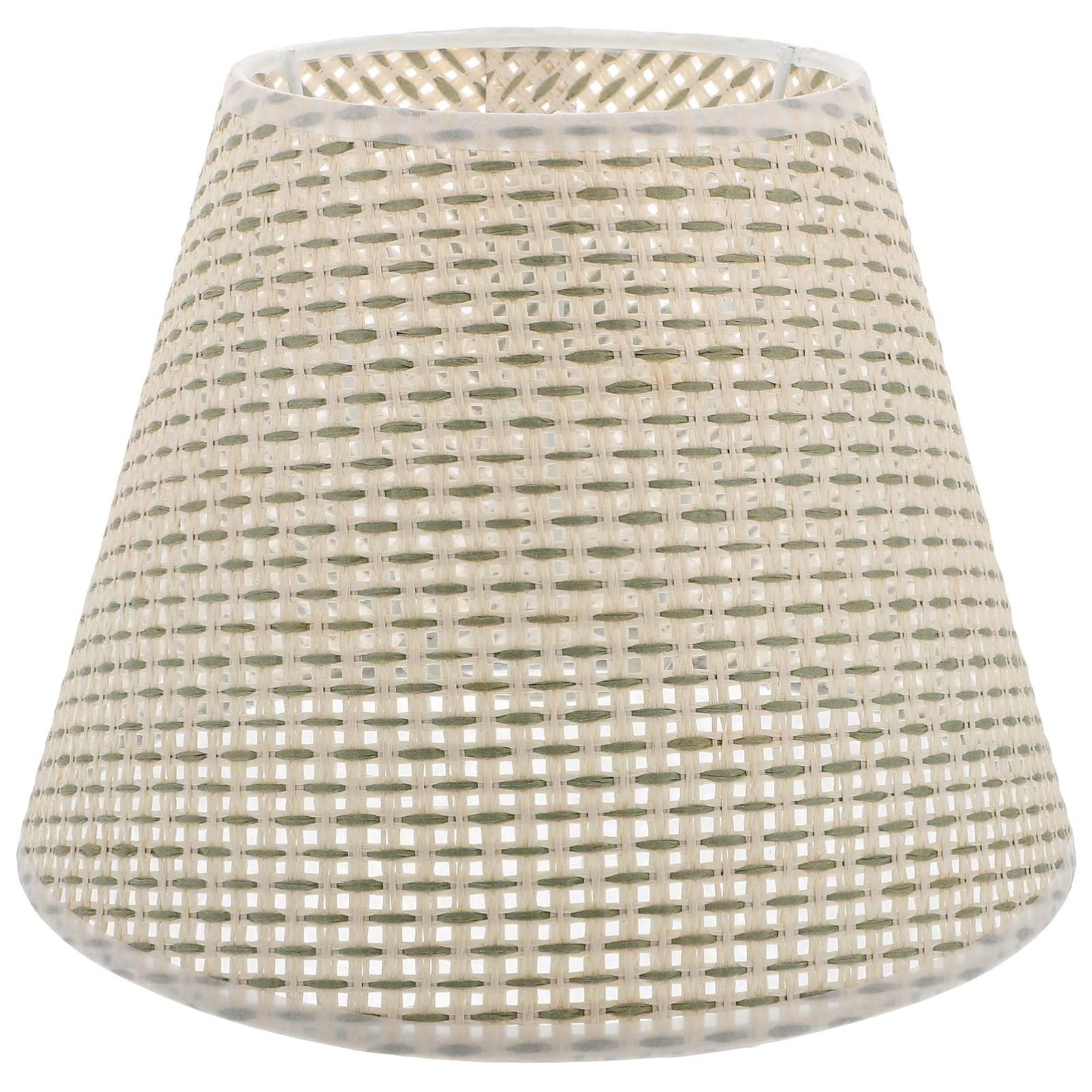 Beaupretty Rattan Lamp Shade Rattan Woven Table Lamp Shade, Rattan Desk