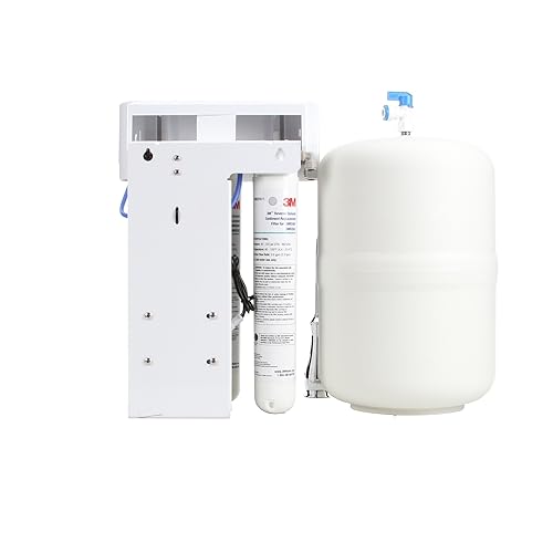 Miniatura 8 de 3M Aqua-Pure - Sistema de filtro de agua de ósmosis inversa para debajo del fregadero 3MRO501,98088