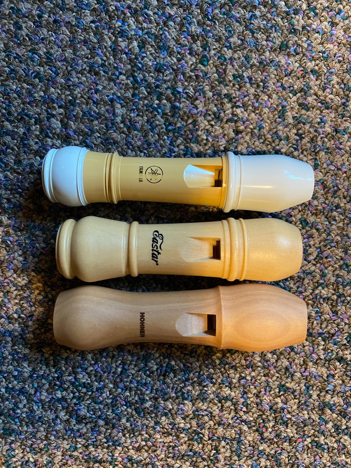 Eastar ERS-31BM Soprano Recorder In C, Premium Maple, 3-Piece - 6