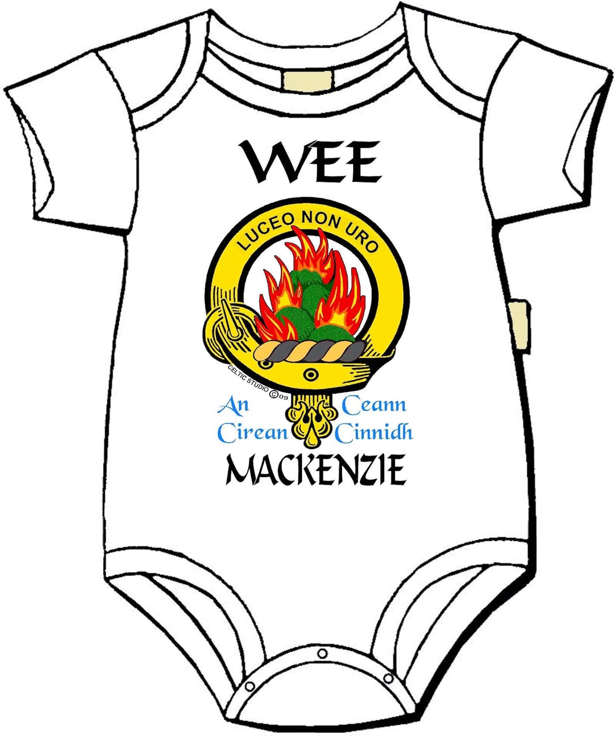 MacKenzie Scottish Clan Crest Baby Jumper