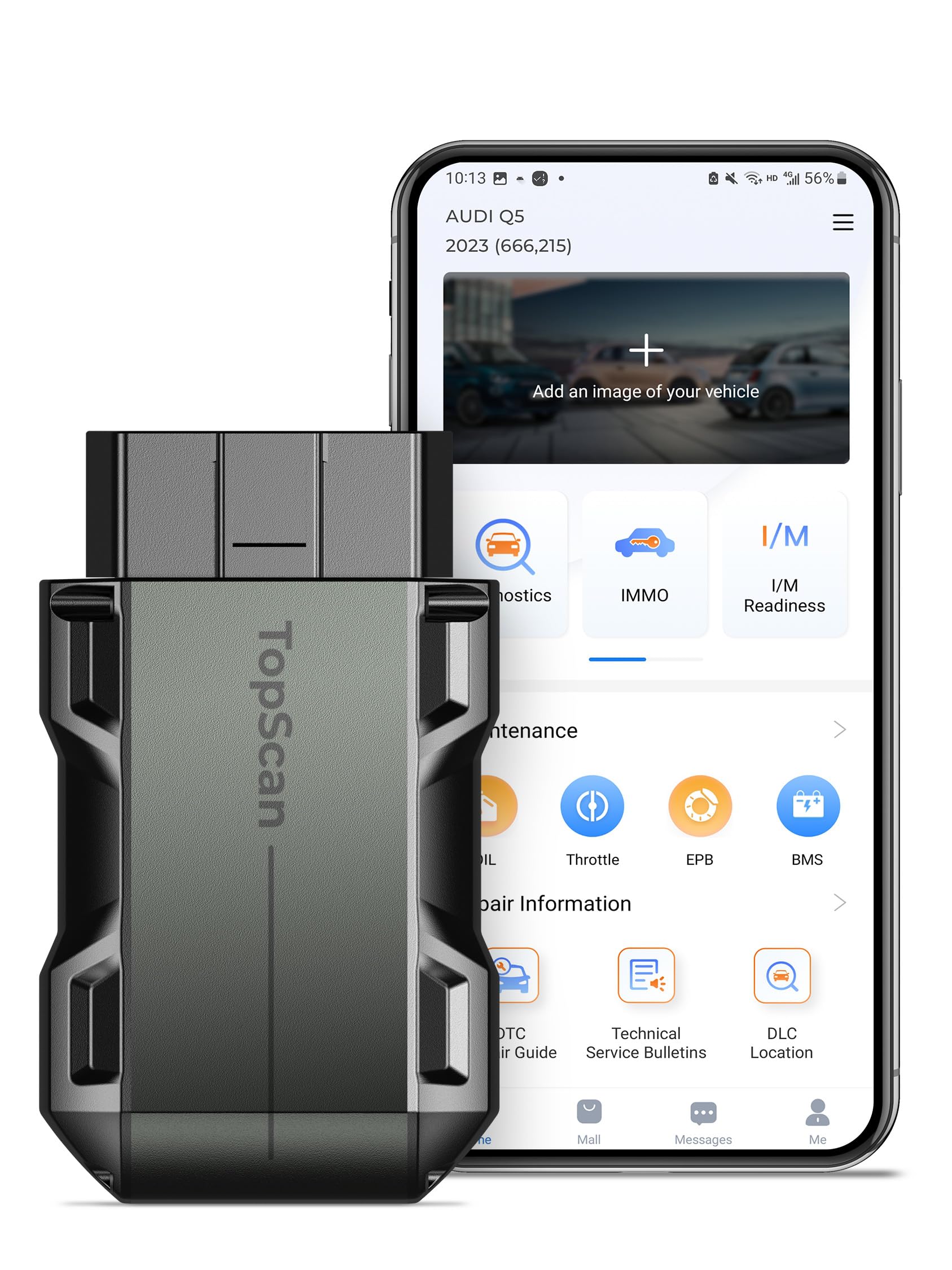 Amazon.co.jp: TOPDON OBD2 bluetooth 診断機 TOPSCAN Lite 