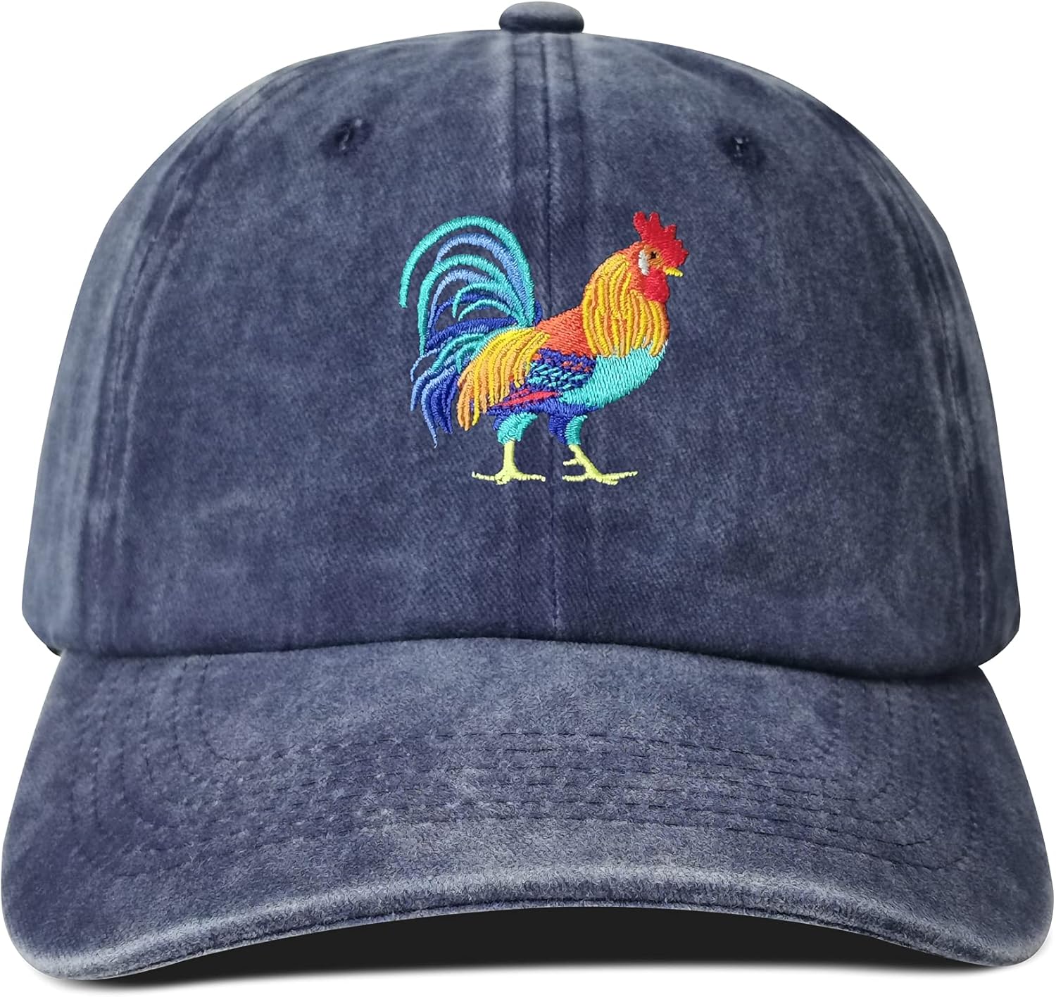 Hepandy Embroidered Rooster Hats