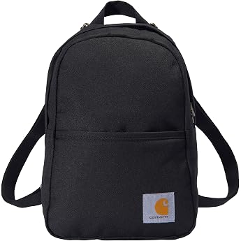 Carhartt Unisex Adult Mini Backpack Everyday Accessories Daypack for Men and Women Black One Size