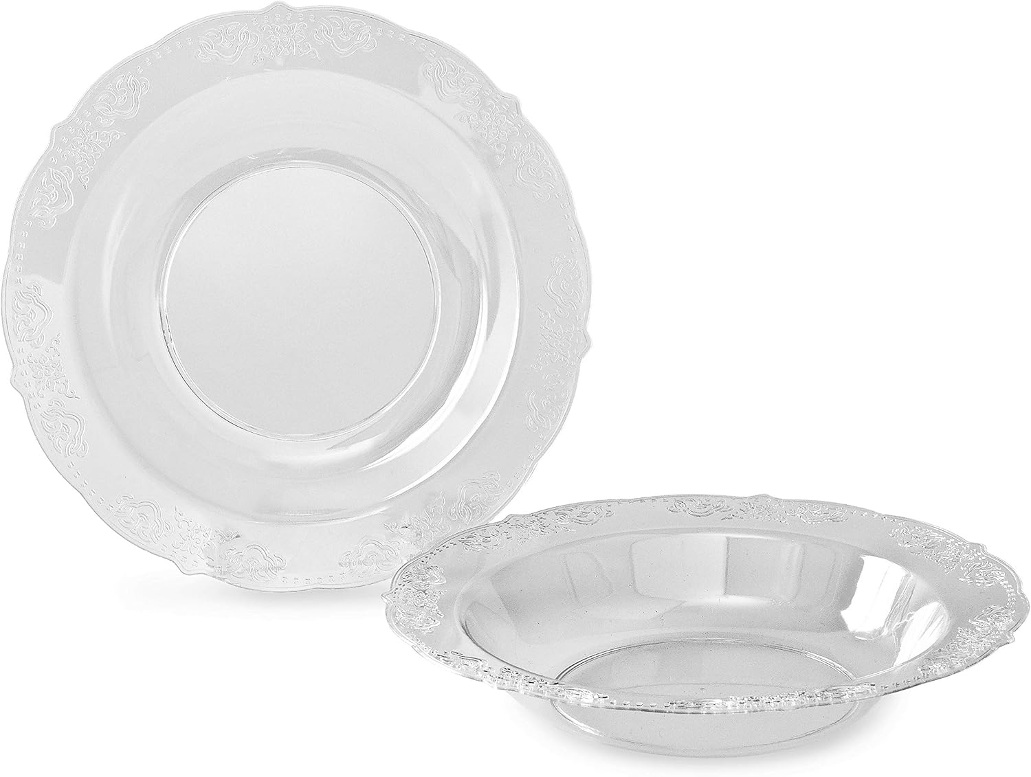 " OCCASIONS " 40 Pieces Plates Pack, Vintage Party