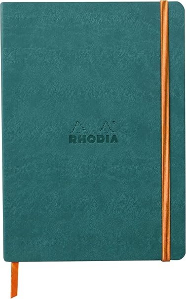 Rhodia Rhodiarama A5 Notebook - Copper Flexible Cover 160 Pages Clairefontaine Paper