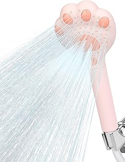 Filtered Shower Head with Handheld,Cute High Pressure 3 Spray Mode Showe...