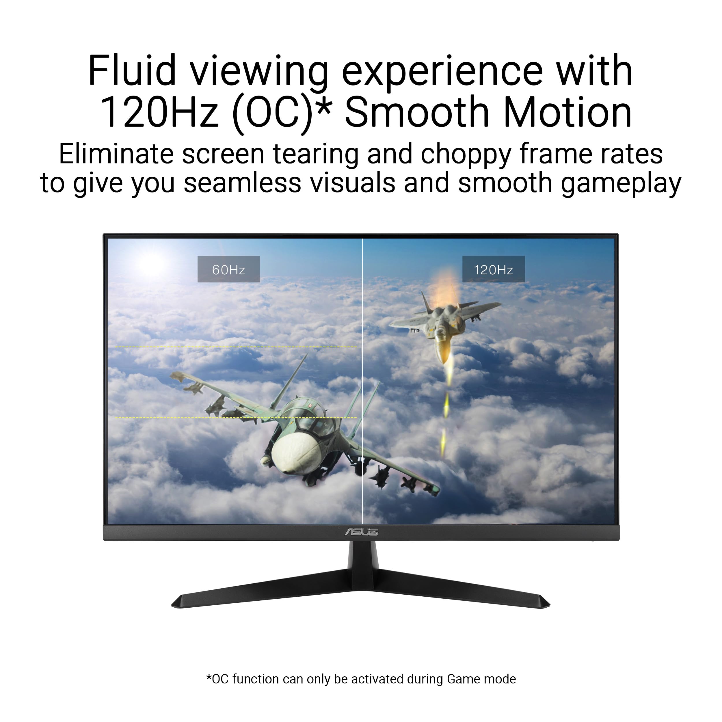 ASUS VY249HGR 23,8 inç Eye Care Oyun Monitörü (FHD (1920 x 1080