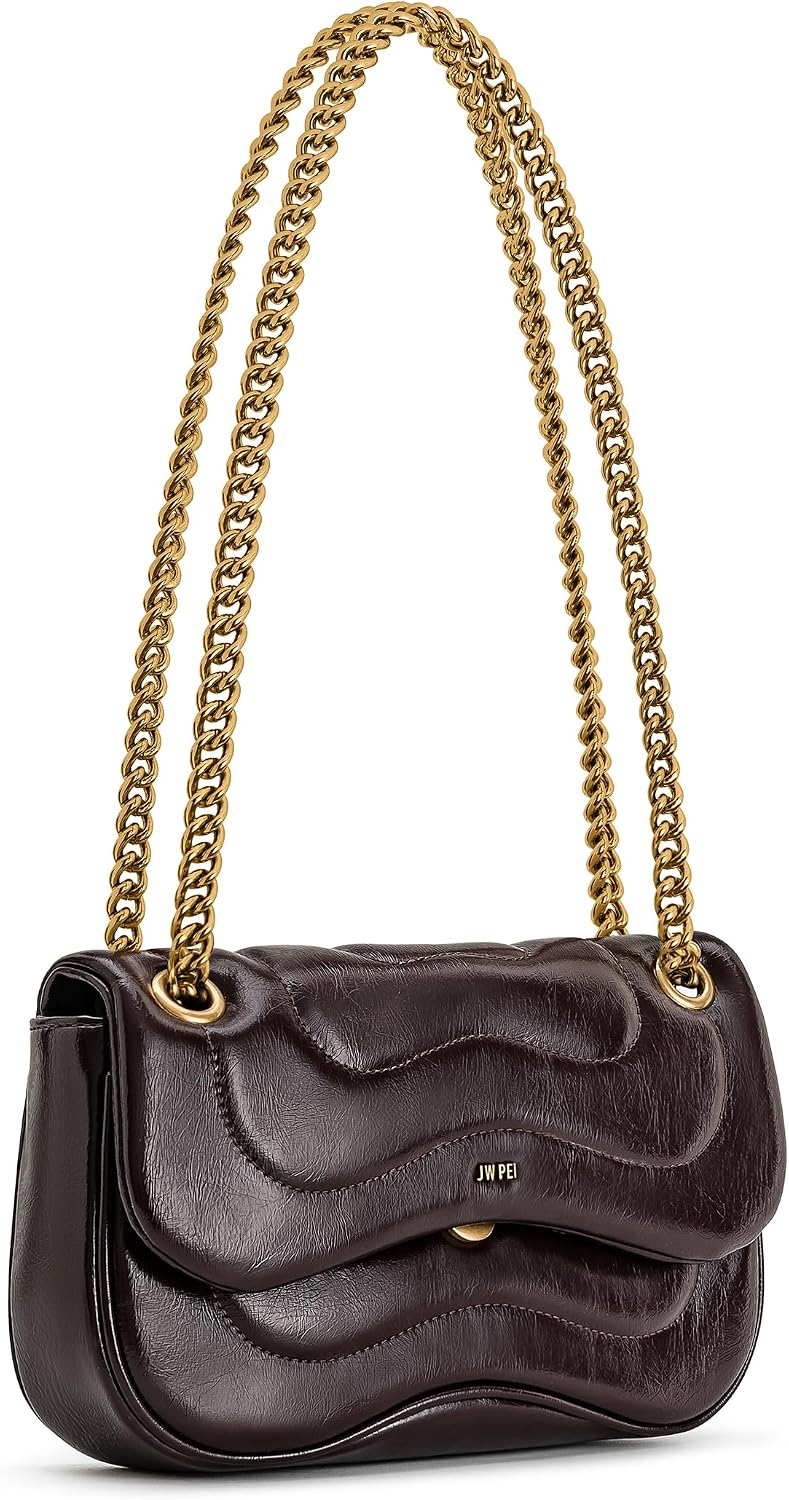 JW PEI Women's Tina Quilted Chain Crossbody | Quilted, Chain