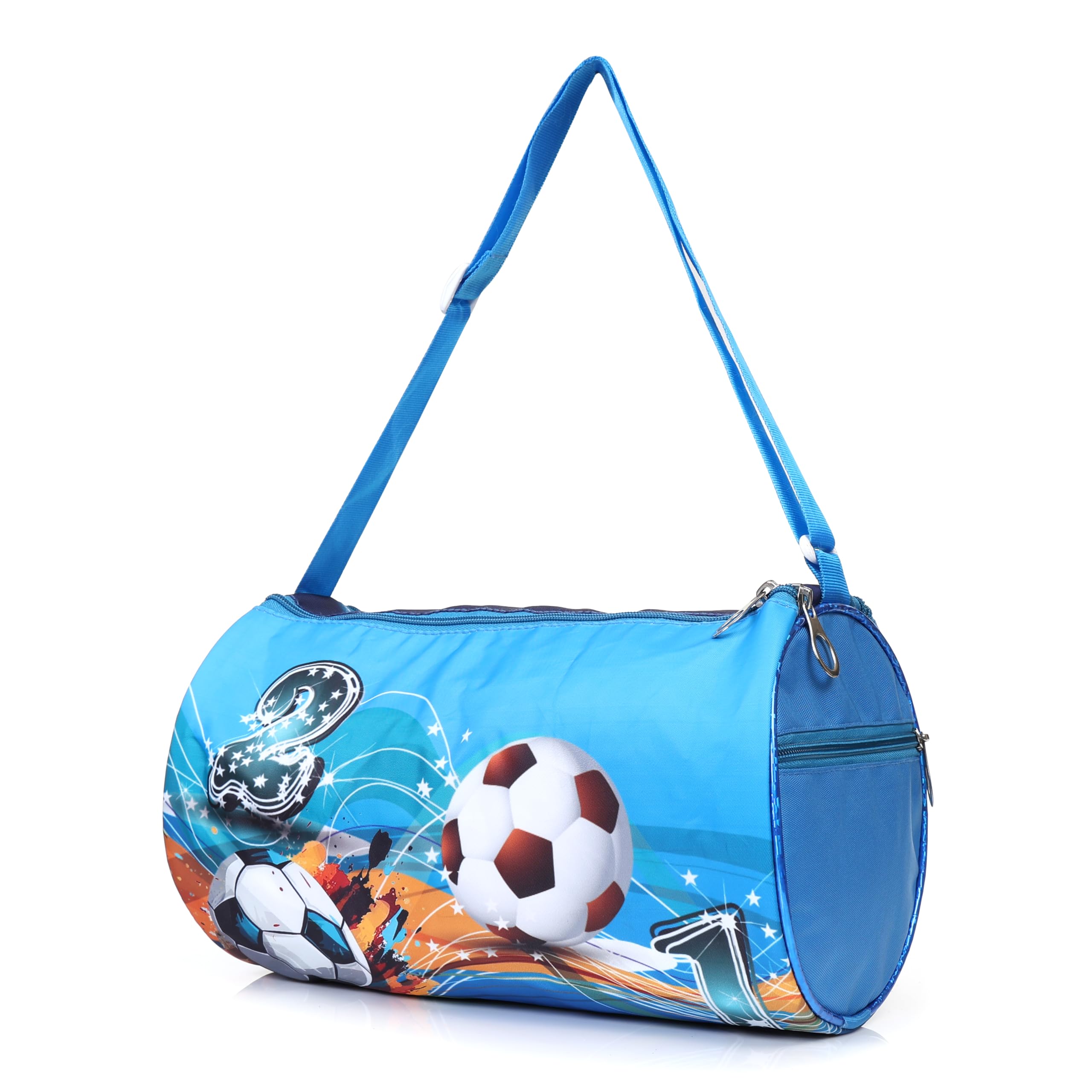 Duffle Bag for Kids/Boys/Girls | Whimsical and Sturdy Bag | Best for Travel and Play | Return Gifts Birthday Party for Kids (Football)-image-15