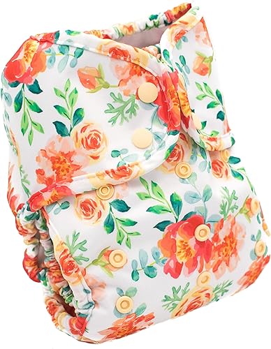 Funda para pañales de tela con botones  Snap Super Talla única (12-40lbs) (Jane)