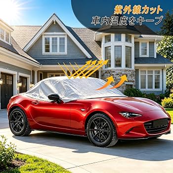 Amazon.co.jp: Syncnika ロードスター ND専用 幌カバー ハーフカバー