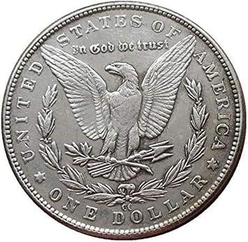 American Morgan Double Sided Coin Eagle Double Sided Coin Silver Plated Souvenir Collection-D,Cc
