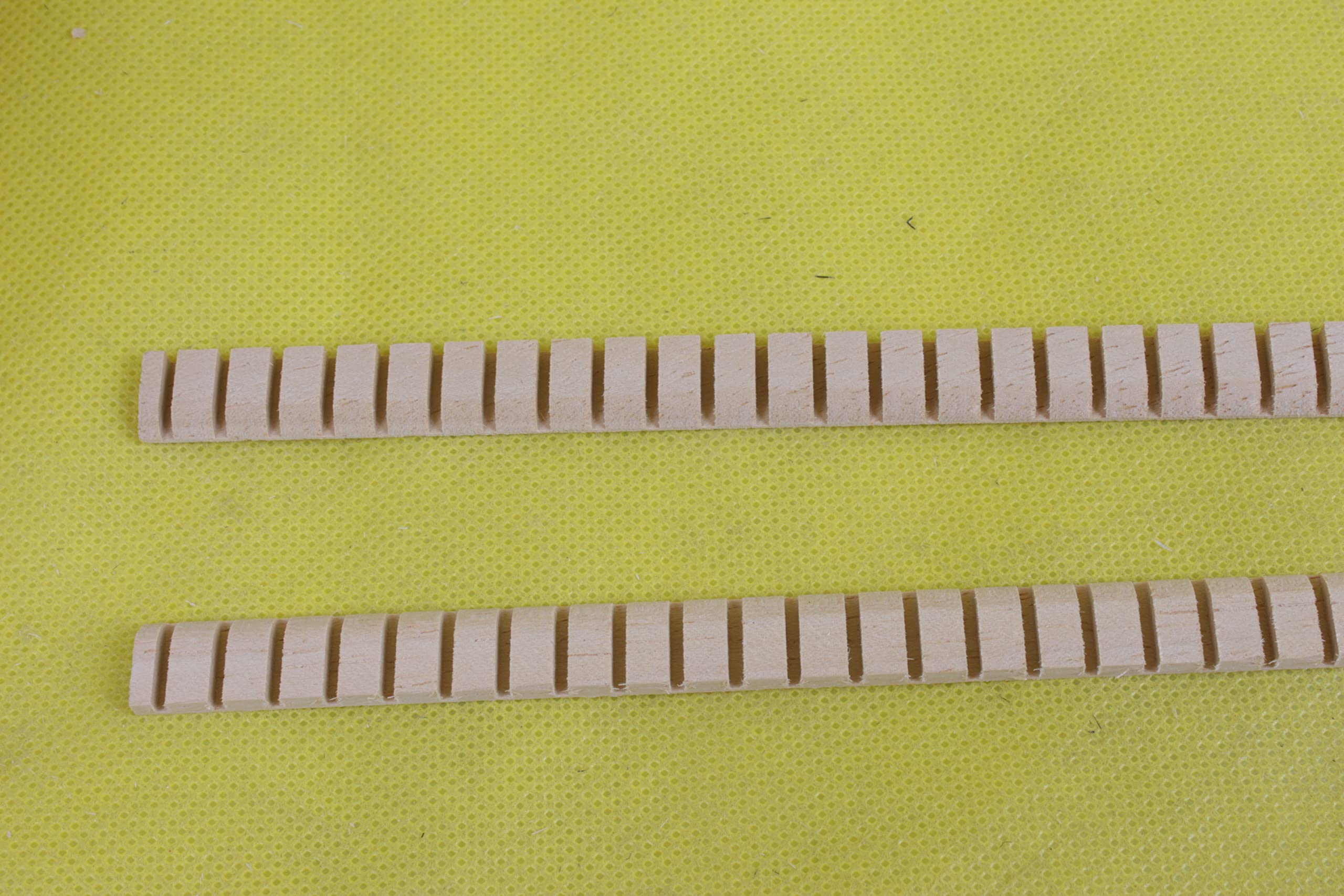 25 szt. pasek gitarowy Luthier Purfling drewno podszewka ukulele wewnątrz wiązania 400 x 11 x 3,5 mm #96 (25 szt.)