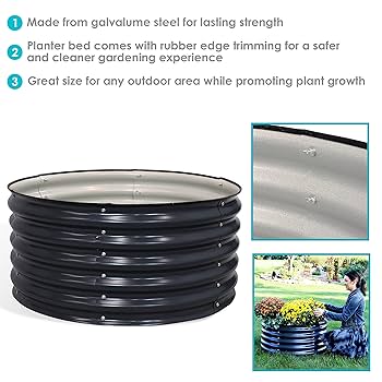 コロ付きメタルガーデンベッド コロ付きメタルガーデンベッド