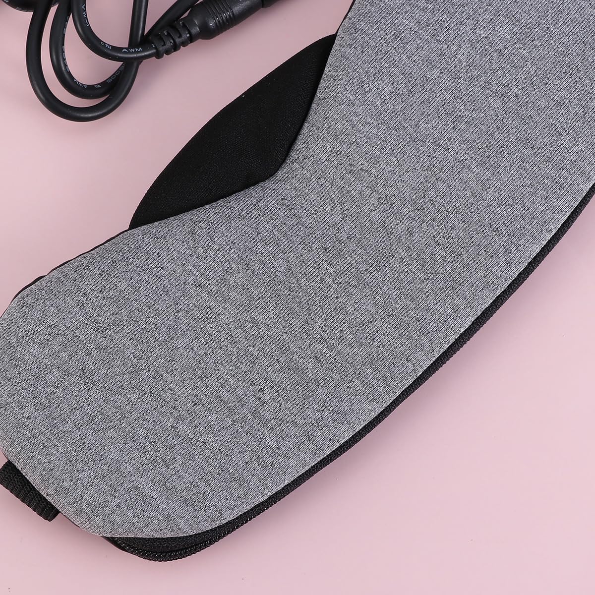 Cabilock Máscara de Vapor para Ojos Recargable USB de Cuero, Antifaz para Dormir Función de Alivio de Cabeza, Adecuado para Uso en Casa y Viajes