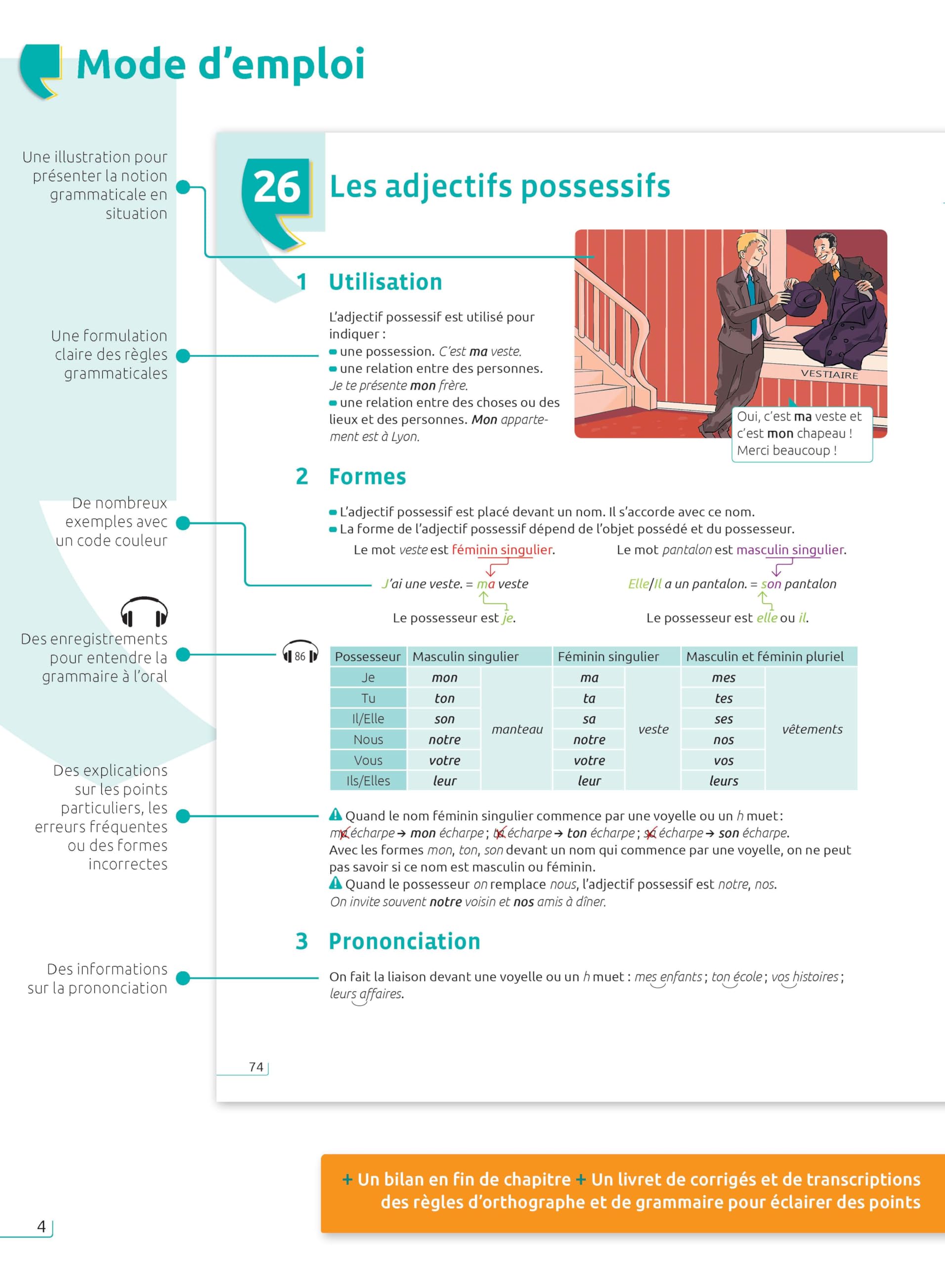 Focus. Grammaire du francais. Con Corriges-Parcours. Per le Scuole superiori. Con CD Audio. Con espansione online: Focus : Grammaire du français + CD audio MP3 + Parcours digital