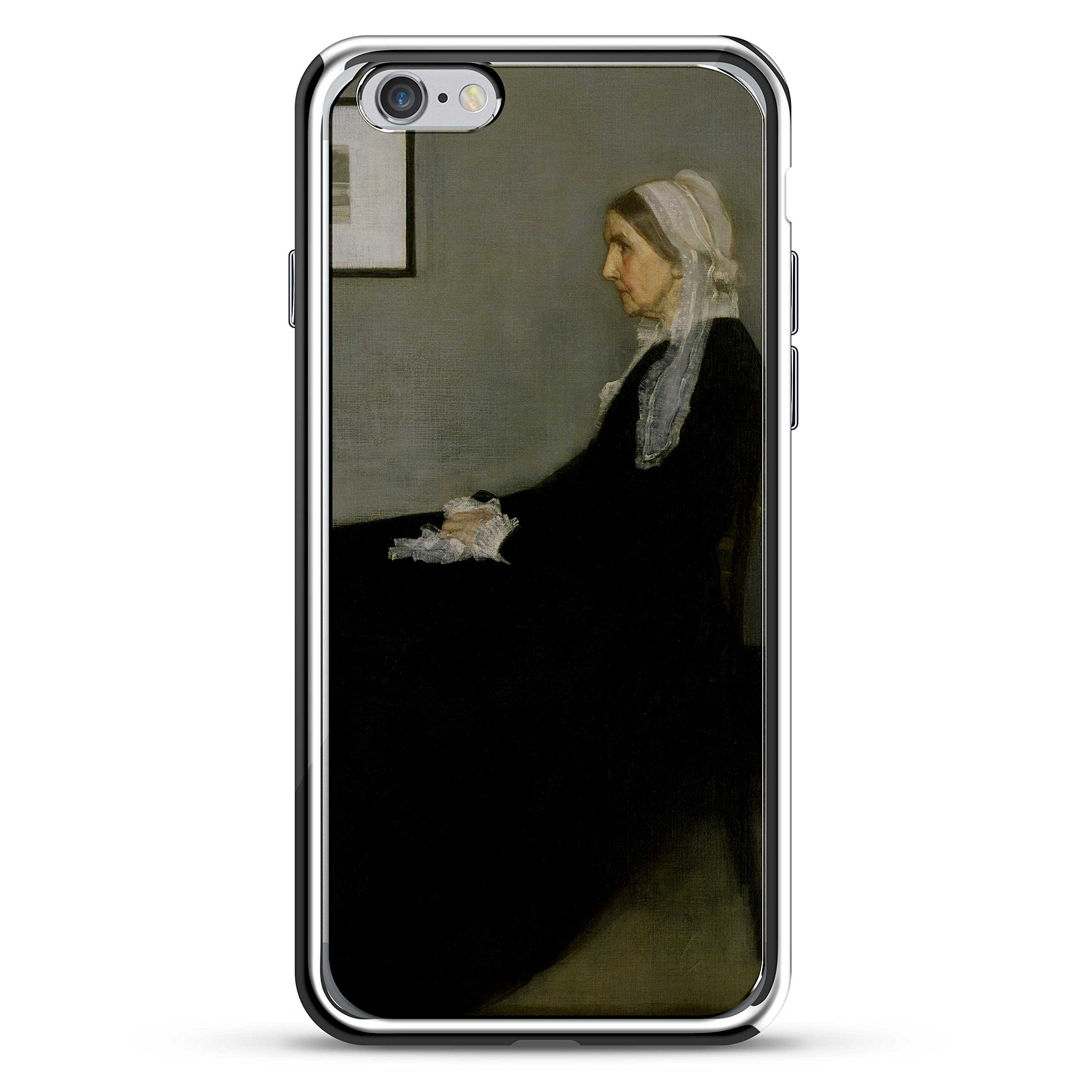Luxendary LUX-I6PLCRM-WMOTHER1 Whistler's Mother Painting Design Chrome Series Case for iPhone 6/6S Plus
