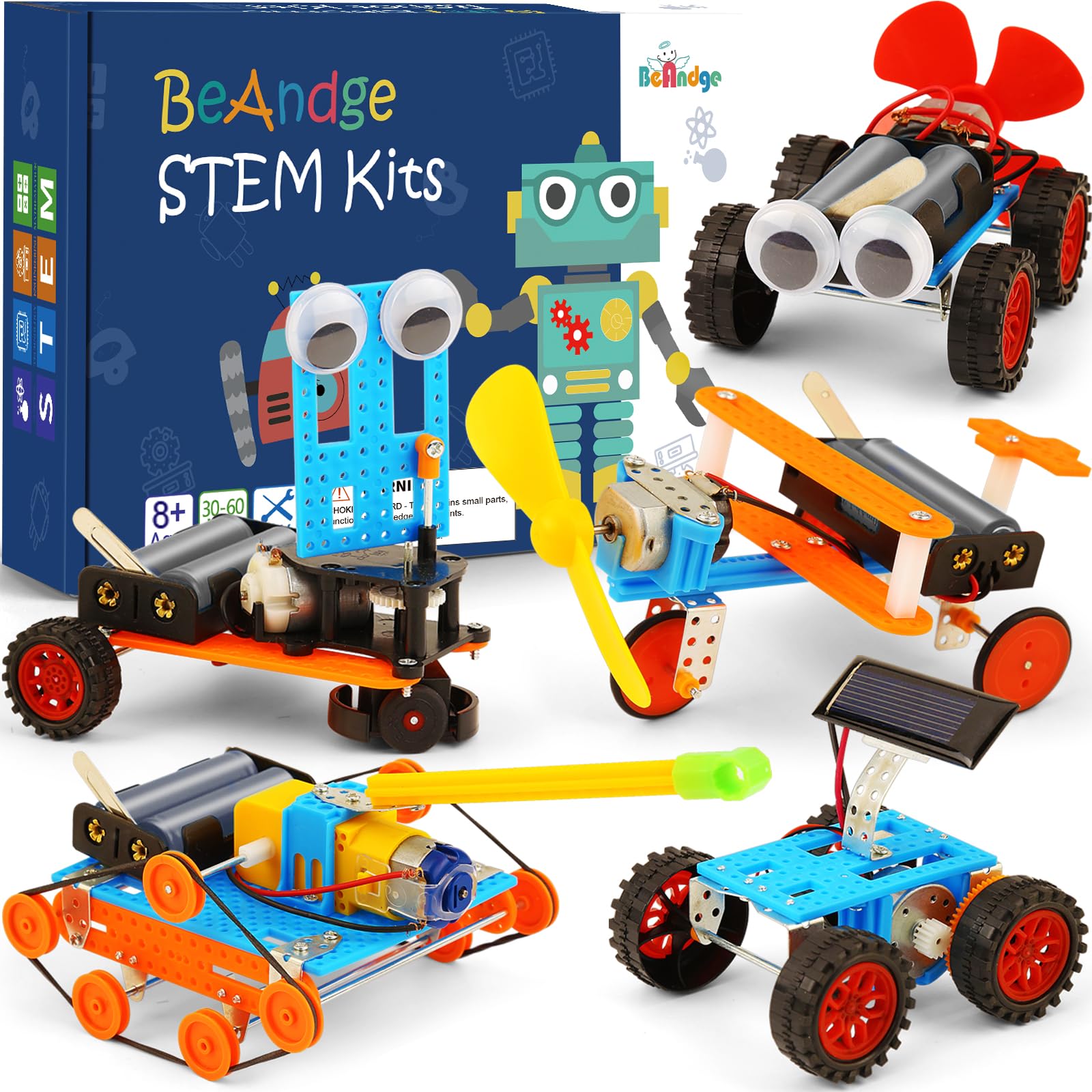 STEM kit for kids craft 6-8 8-12, gift for boys toys 6 years 7 year old boy birthday gift, STEM toys craft kit 6+ 7+ robotics science activity robot building kit age 5-7 years 8-10 years 8 9 10 11 12