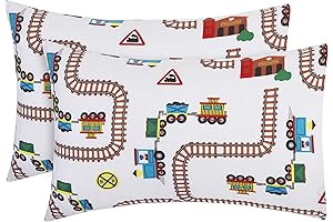Soft and Snuggly 2-Pack Thomas the Train Toddler Travel Pillowcases