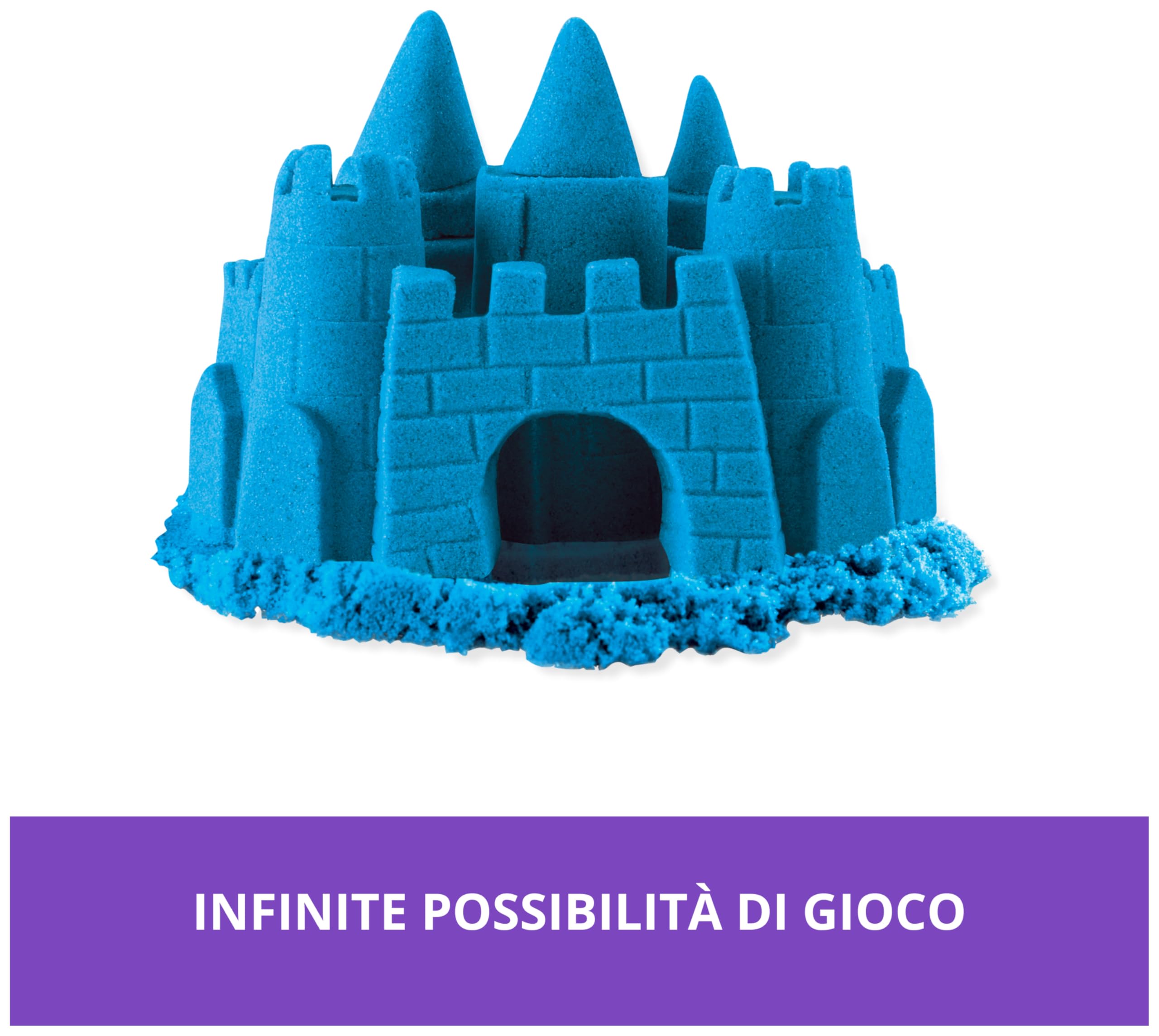 Kinetic Sand, Sacchetto con 907Gr di Sabbia Cinetica Colorata, 3+ Anni