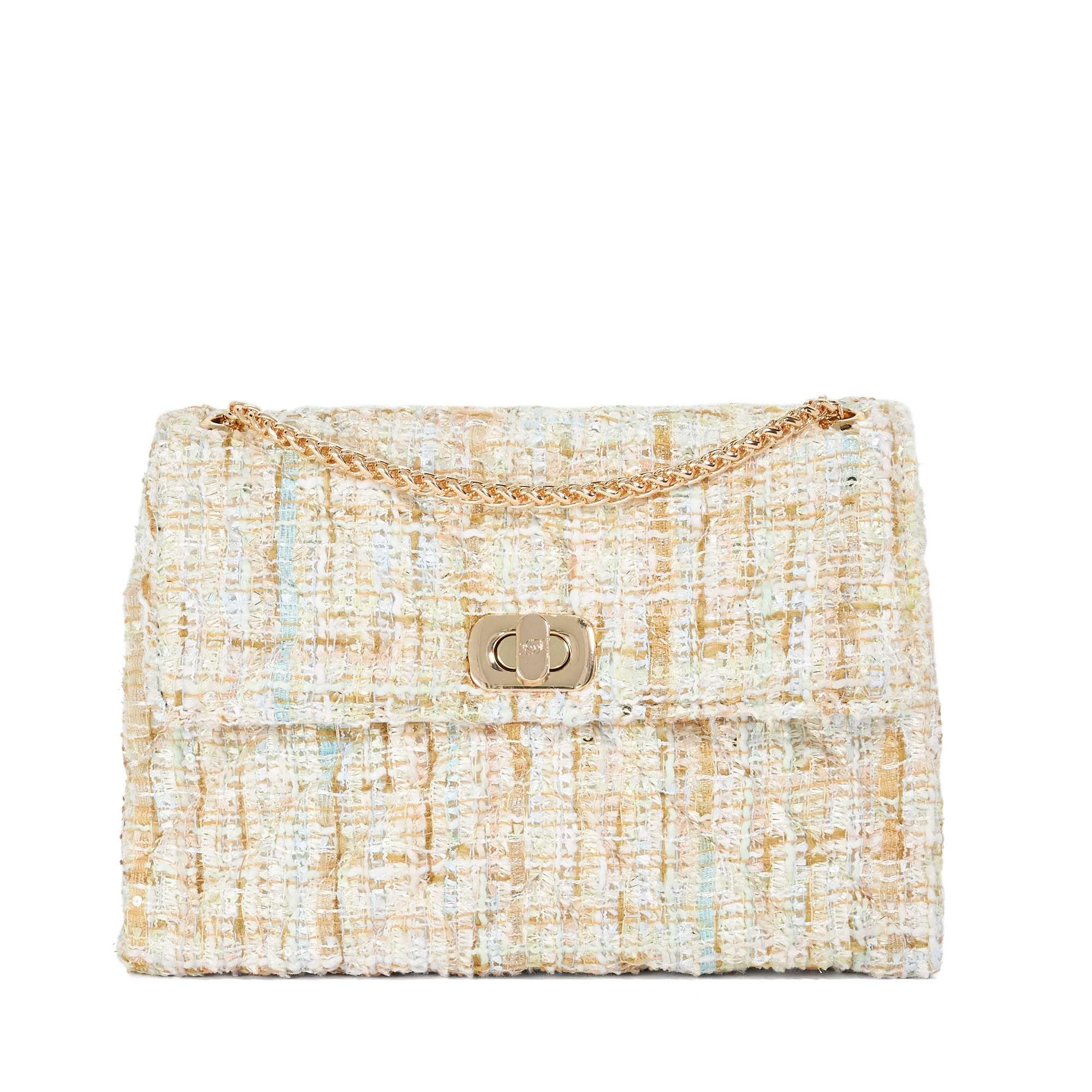 Dune London Women's Natural 'Dalas' Shoulder Bag In