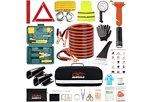 Cyecttr 86-Piece Car Roadside Emergency Kit: Essential Preparedness for All Drivers