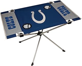Rawlings NFL Portable Folding Endzone Table, 31.5 in x 20.7 in x 19 in (All Team Options)