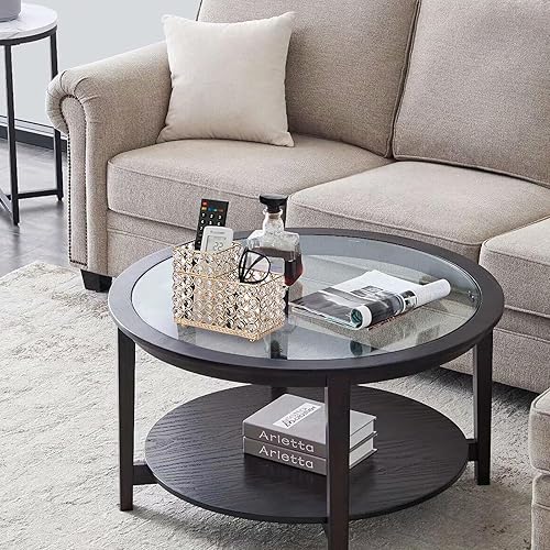 Miniatura 4 de ELLDOO Soporte para brochas de maquillaje de cristal dorado, organizador de cosméticos de 2 ranuras, centro de almacenamiento, delineadores de ojos