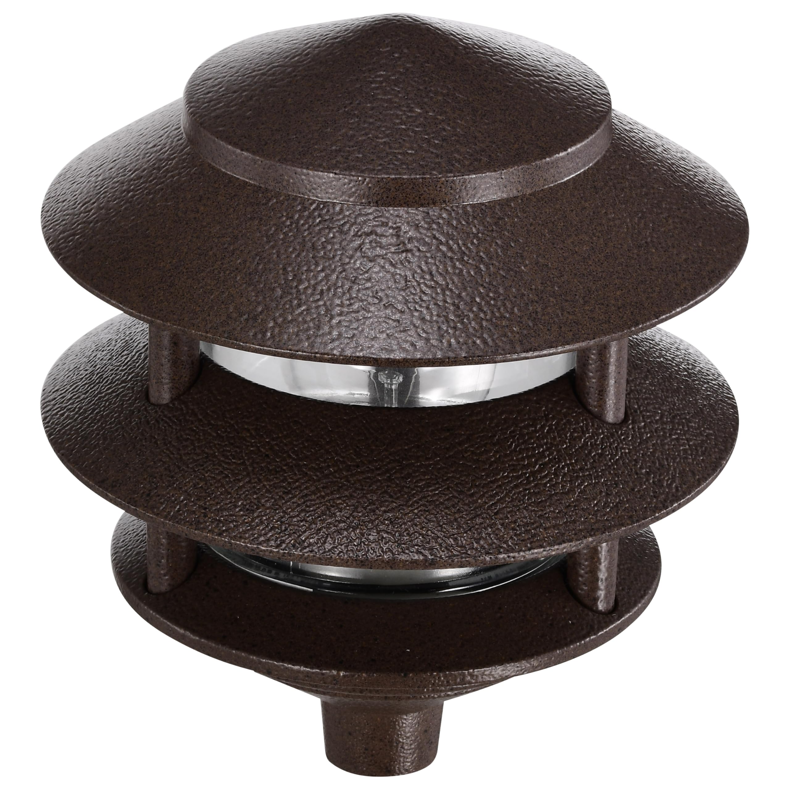 【新品】ARCHAIC SEALED HEAT NUVO SF76/632 One 2 Louver Hood Outdoor Pagoda Landscape
